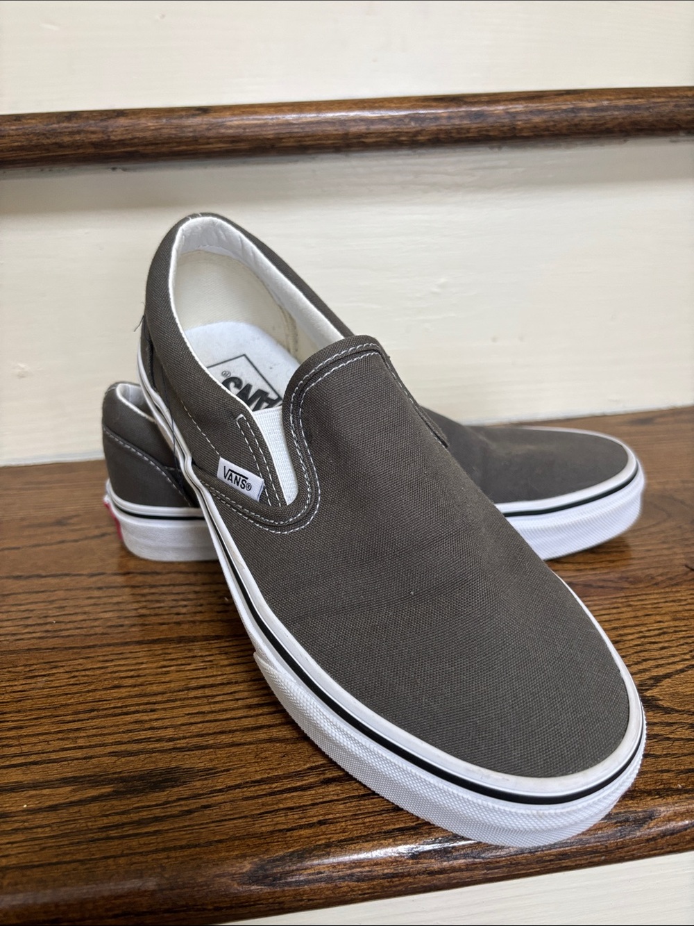 Vans Slip-On Canvas — Gray